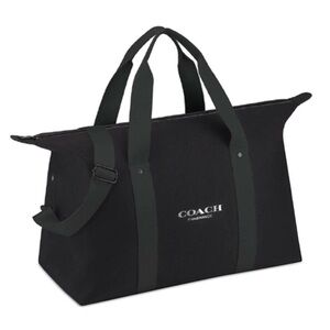 Coach Black Duffel Bag with Black Straps